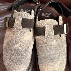 Dr. Martens Jorge Gray Suede Men's
